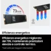 Samsung Memorie MZ-V9S1T0BW 990 EVO Plus SSD Interno da 1TB PCIe Gen 4.0 x4 / 5.0 x2 NVMe 2.0 - immagine 4