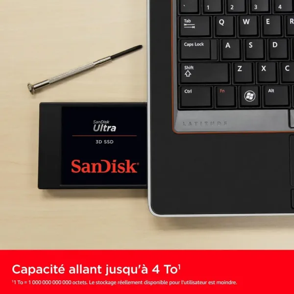 SanDisk Ultra 3D SSD 2TB velocità fino a 560MB/sec, 2.5" SATA - immagine 5