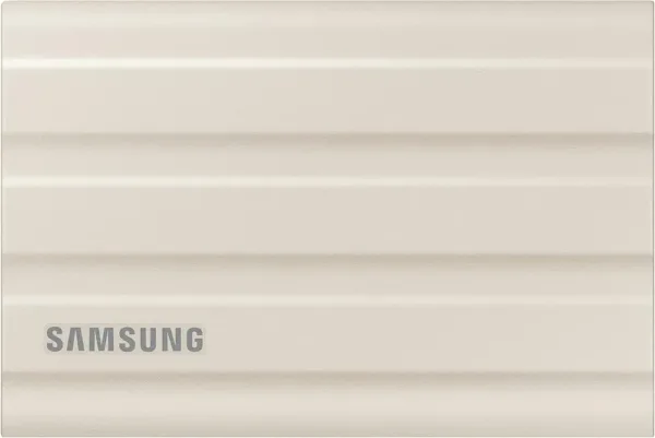 Samsung T7 Shield SSD Portatile da 1 TB, USB 3.2 Gen.2, beige (MU-PE1T0K/EU), compatibile con Mac, iPhone e iPad - immagine 3