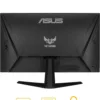 ASUS TUF Gaming VG247Q1A Gaming Monitor 24", FullHD (1920x1080), 165Hz, Response Time 1ms, Adaptive Sync, FreeSync Premium, Extreme Low Motion Blur, Adjustable, Black - immagine 6