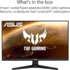 ASUS TUF Gaming VG247Q1A Gaming Monitor 24", FullHD (1920x1080), 165Hz, Response Time 1ms, Adaptive Sync, FreeSync Premium, Extreme Low Motion Blur, Adjustable, Black - immagine 7