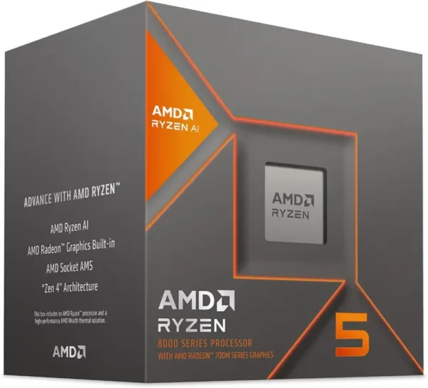 AMD AM5 Ryzen 5 8600G Box 3,8GHz MAX 5,0GHz 6xCore 12xThreads 22MB 65W - immagine 5