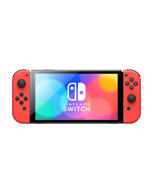 Nintendo Switch (OLED) - Edizione Speciale Mario - Rosso - Console - immagine 3