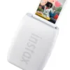 Fujifilm Instax Mini Link 3 Clay White - Stampante Mini per Smartphone, Stampa Veloce, Effetti AR 3D Integrati, Modalità Collage Click-to-Collage, Dimensione Immagine 62 x 46 mm
