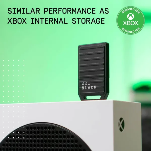 Scheda di Espansione WD_BLACK C50 2TB, Licenza Ufficiale Xbox, Plug-and-Play, Velocity Architecture, Quick Resume, Compatibile con Xbox X|S, 1 Mese di Xbox Game Pass - immagine 3