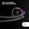 Mars Gaming ML-LCD240, Raffreddato a Liquido AIO, TDP 500W, 2x Ventole ARGB 120mm FDB, Display LCD con Monitoraggio della Temperatura, Pompa Opti-Chamber 3rd Gen, Multisocket Universale, Nero - immagine 3