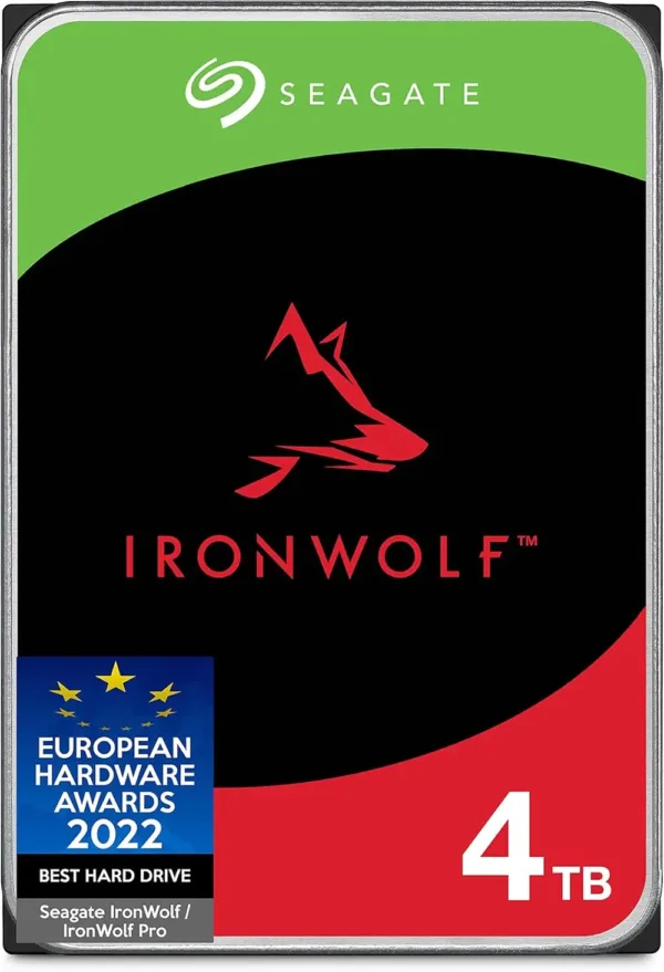 Seagate IronWolf 4TB, Hard Disk Interno 3,5" SATA 6Gb/s, CMR, 5.900 RPM, Cache 64MB, per NAS RAID - immagine 4