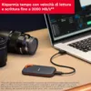 SanDisk 2TB Extreme PRO SSD Portatile, Unità a Stato Solido NVMe Esterna, Fino a 2000 MB/s, USB-C, Resistente IP65, Backup Automatici, Crittografia Hardware, Nero - immagine 6