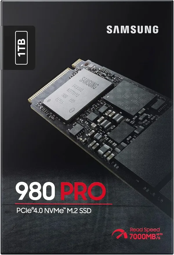 Samsung Memorie MZ-V8P1T0B 980 PRO SSD Interno da 1TB, compatibile con Playstation 5, PCIe NVMe M.2, Nero - immagine 5