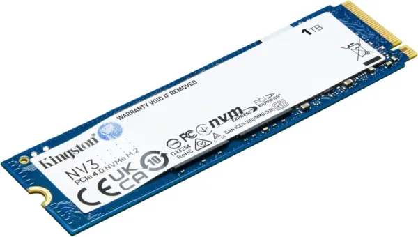 Kingston NV3 SSD Interno NVMe PCIe 4.0 1TB M.2 2280 - SNV3S/1000G - immagine 2