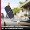 SanDisk Portatile SSD 1TB, SSD esterna, stato solido esterna, velocità di lettura fino a 800 MB/s, USB 3.2 Gen 2, Un'unità di storage affidabile per il backup di contentuti e ricordi - immagine 5