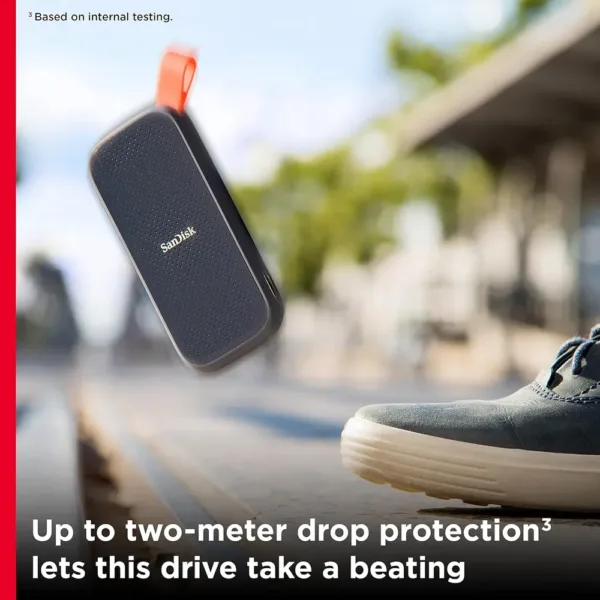 SanDisk Portatile SSD 1TB, SSD esterna, stato solido esterna, velocità di lettura fino a 800 MB/s, USB 3.2 Gen 2, Un'unità di storage affidabile per il backup di contentuti e ricordi - immagine 5