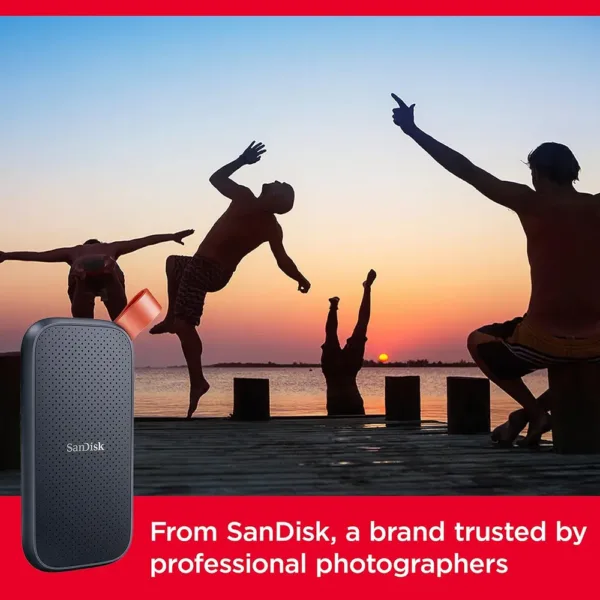 SanDisk Portatile SSD 1TB, SSD esterna, stato solido esterna, velocità di lettura fino a 800 MB/s, USB 3.2 Gen 2, Un'unità di storage affidabile per il backup di contentuti e ricordi - immagine 6