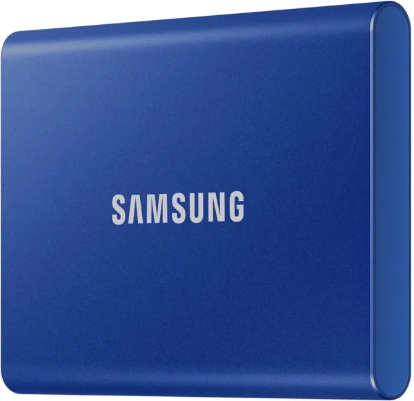 Samsung T7 SSD Portatile 2TB, USB 3.2, 1050 MB/S, Colore Blu Indaco - immagine 3