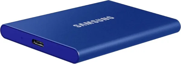 Samsung T7 SSD Portatile 2TB, USB 3.2, 1050 MB/S, Colore Blu Indaco - immagine 4