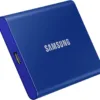 Samsung T7 SSD Portatile 2TB, USB 3.2, 1050 MB/S, Colore Blu Indaco - immagine 5