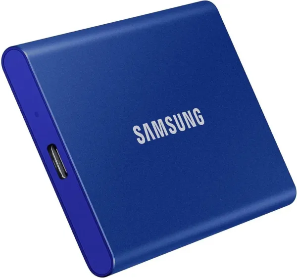 Samsung T7 SSD Portatile 2TB, USB 3.2, 1050 MB/S, Colore Blu Indaco - immagine 5