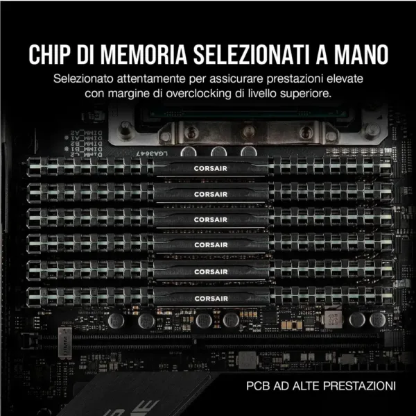 Corsair VENGEANCE LPX DDR4 RAM 32GB (2x16GB) 3600MHz CL18 AMD Ryzen Memoria per Computer - Nero (CMK32GX4M2Z3600C18) - immagine 3