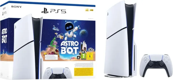 Console Playstation 5 Standard con gioco ASTRO BOT - Bundle ufficiale Sony