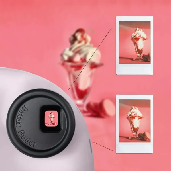 Fujifilm instax mini 12 Lilac Purple - Macchina Fotografica Istantanea, Specchietto Selfie e Modalità Close Up, Esposizione Automatica, Design Pop, Dimensioni Stampa 86 mm x 54 mm - immagine 3