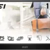 MSI PRO MP161 E2U Monitor portatile FHD 15,6" - Pannello IPS (1920 x 1080), 60Hz, Schermo aEye-Friendly (PC, Laptop, Mobile) - Mini-HDMI? 2.0b (FHD@60Hz), 2 x USB Type-C