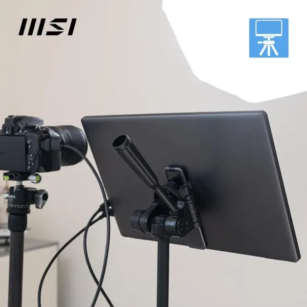 MSI PRO MP161 E2U Monitor portatile FHD 15,6" - Pannello IPS (1920 x 1080), 60Hz, Schermo aEye-Friendly (PC, Laptop, Mobile) - Mini-HDMI? 2.0b (FHD@60Hz), 2 x USB Type-C - immagine 6