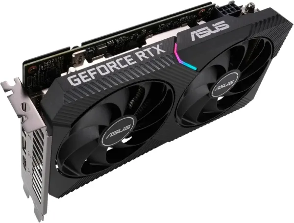 Scheda Grafica Asus Dual NVIDIA GeForce RTX 3060 V2 OC Edition, 12GB GDDR6 192-bit 15 Gbps PCIe 4.0, GPU NVIDIA Ampere, modello DUAL-RTX3060-O12G-V2 - immagine 5