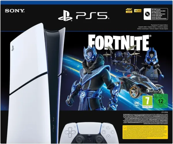 Bundle console PS5 Digital Edition - Fortnite Cobalt Star Pack - immagine 2
