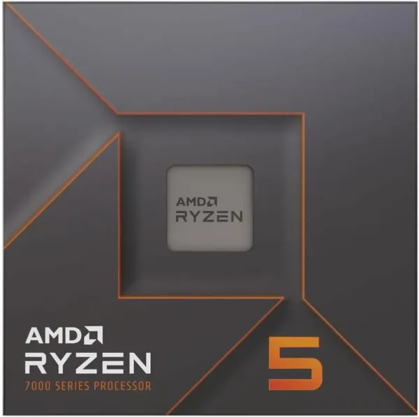 AMD Ryzen 5 7600X - Processore AM5 6-Core/12-Thread, Boost fino a 5,3 GHz, Radeon iGPU, 105 W TDP - immagine 2