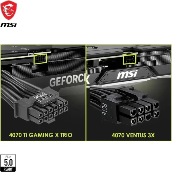 Alimentatore MSI MAG A750BN ATX 750W PCIe 5.0 - 80 Plus Bronze, Supporto GPU di Ultima Generazione - immagine 3