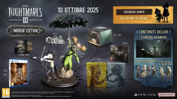 Little Nightmares III Mirror's Edition - PS5 - Collector's Edition con Contenuti Esclusivi - immagine 2