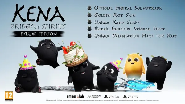Kena: Bridge of Spirits - Deluxe Edition - PS5 - Avventura d'Azione Fantasy con colonna sonora e DLC - immagine 3
