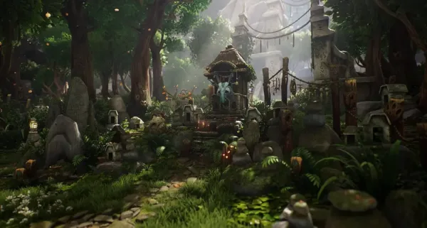 Kena: Bridge of Spirits - Deluxe Edition - PS5 - Avventura d'Azione Fantasy con colonna sonora e DLC - immagine 7