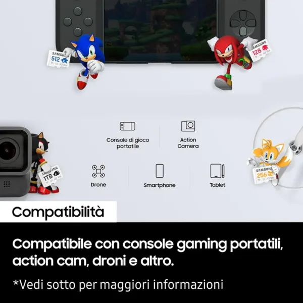 ByteFest Scheda Di Memoria Micro SD 1TB Con Adattatore - UHS-I U3 C10 A1 V30, Per Video 4K UHD, Drone, Action Cam E Dashcam - 3