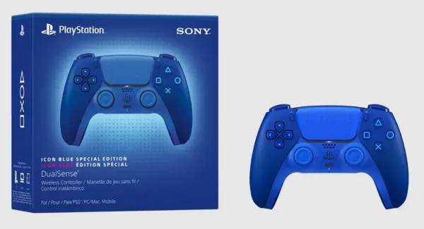 Sony PlayStation 5 Controller Wireless DualSense - Icon Blue (Edizione ...